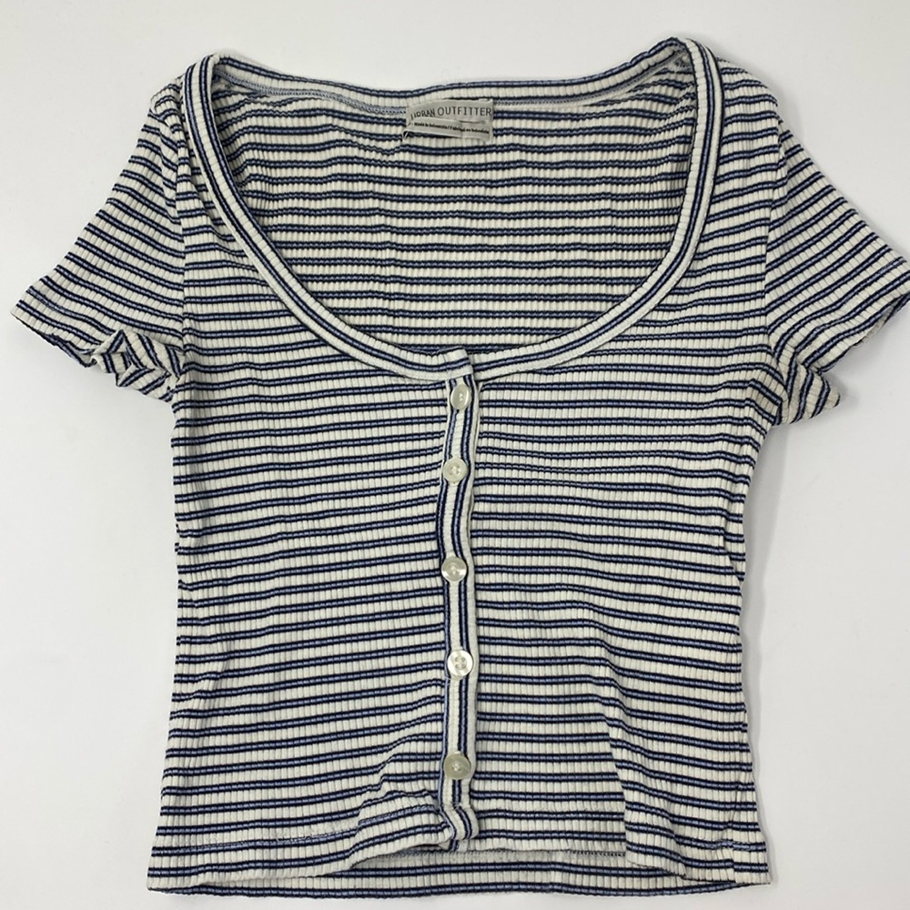 Striped Crop Top